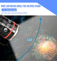 Lampe de plongée rechargeable ARCHON DM20 II, haute luminosité CRI UV LED 6000LM, torche de plongée étanche, éclairage vidéo, lumière de remplissage pour photographie
