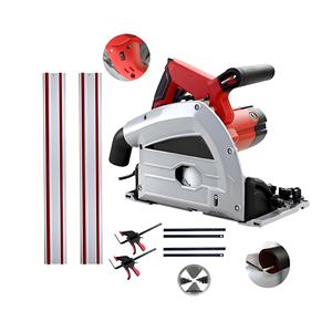 Puissant bricolage 1200W prise professionnelle <span class=keywords><strong>Festool</strong></span> <span class=keywords><strong>scie</strong></span> sur piste <span class=keywords><strong>scie</strong></span> circulaire outils électriques <span class=keywords><strong>scie</strong></span> sur piste pour Ingletadora scies à bois bois bois, métal - Product Image 1