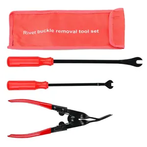 3pcs Car Panel Door Audio Trim Removal Tool Vehicle Tools Clips Pliers Trim Hand Removal Tools
