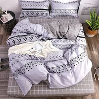 Penggunaan Di Rumah Grosir Set Sarung Duvet Penutup Tempat Tidur 1800 Serat Mikro dari Produsen