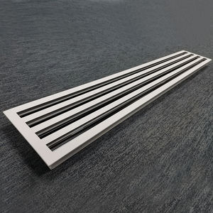 Outils HVAC fente de climatisation <span class=keywords><strong>Grille</strong></span> et diffuseur Évent linéaire réglable <span class=keywords><strong>Grille</strong></span> détachable sous le <span class=keywords><strong>plancher</strong></span> Bornes d'air - Product Image 5