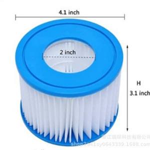 Cartouche filtrante plissée de type HEPA VI pour spa et aquarium, remplacement pour filtration de piscine spa - Product Image 3