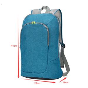 Sac à dos unisexe pliable ultra-léger en polyester de haute qualité H&G, fabriqué au Vietnam, avec fermeture éclair étanche et logo personnalisé, tendance - Product Image 2