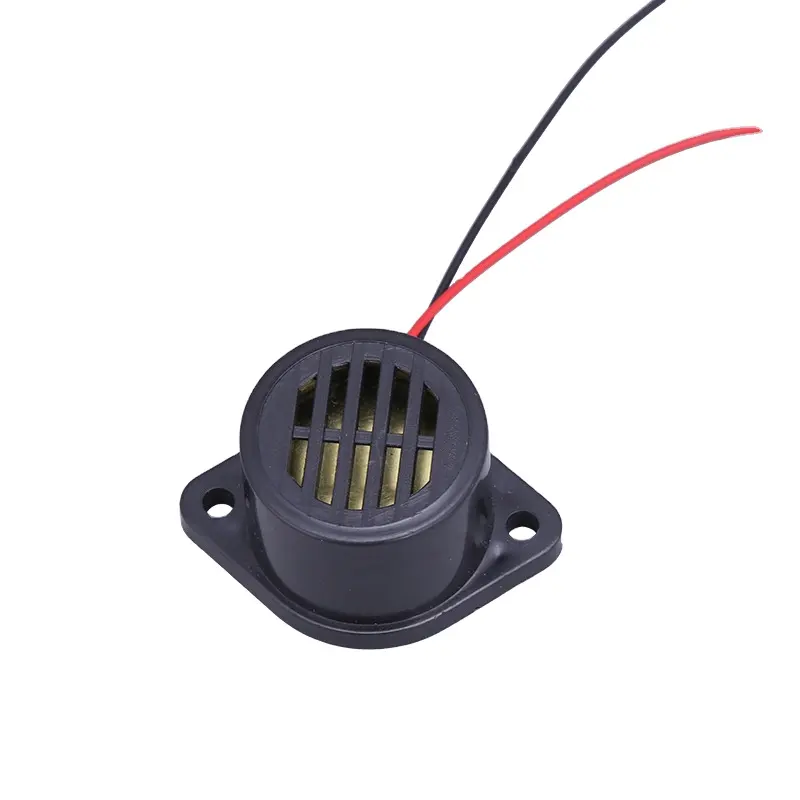 MANORSHI Piezoelectric active lead wire 110db 12V/24V alarm music sound buzzer 3824