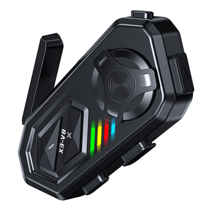 دراجة نارية مجموعة 8 أشخاص Walkie-talkie-kilometer مع استجابة تلقائية/مشاركة موسيقى - Product Image 1