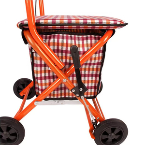 Instock ürünleri <span class=keywords><strong>Walker</strong></span> & Rollator günlük kullanım için uygun tekerlekler ile <span class=keywords><strong>a</strong></span>çık katlanabilir alışveriş sepeti - Product Image 5