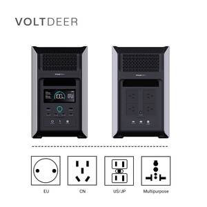 Estación de emergencia portátil LiFePO4 Panel solar fuera de la red Controlador MPPT de energía para el hogar Linterna de carga inalámbrica Encendedor de cigarros - Product Image 3