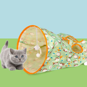 Sport Style Foldable <b>Cat</b> Tunnel <b>Cat</b> <b>Toys</b> Plush Ball <b>Mouse</b> <b>Toy</b> <b>Cat</b> Training Pet Supplies Channel <b>Toy</b> Diamond Pocket Rolling - Product Image 4