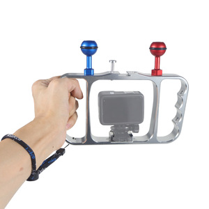 ขาตั้งกล้อง GoPro 13 แบบคู่ ขนาด 193x112 มม. ทำจากอลูมิเนียมอัลลอย พร้อมระบบปลดเร็วสำหรับกล้องแอคชั่น - Product Image 3
