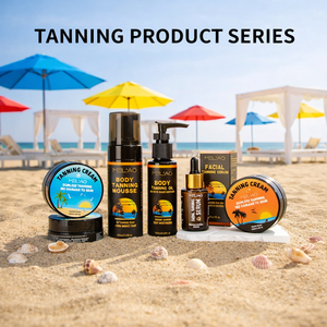 Acelerador de Bronceado, Suero Corporal para un Bronceado de Aspecto Natural, <span class=keywords><strong>Crema</strong></span>, Mousse, Aceite, Brillo Dorado Bronceado, Sin Rayas, Larga Duración, 150 ml, Loción Bronceadora - Product Image 1