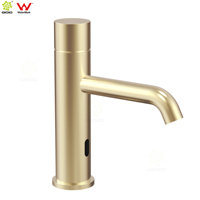 Vente chaude Filigrane Nouveau Touchless Intelligent capteur robinet chaud froid mitigeur lavabo robinet pour salle de bain