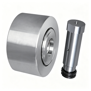 Repuestos para Camión Mezclador de Concreto, Rodillo de Soporte de Tambor con Eje para Camión Mezclador Dongfeng <span class=keywords><strong>Hercules</strong></span> de 15m³, Rodamiento 32314 - Product Image 1