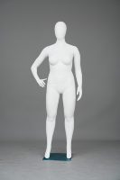 Maniquí Femenino de Talla Grande para Exhibición en Tiendas de Ropa, Modelo de Cuerpo Completo para Mostrar Ropa de Mujer de Talla Grande