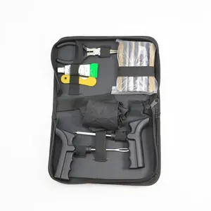 Kit di strumenti per la riparazione di pneumatici Black Box con impugnatura a pistola con ago per occhi diviso 6*200mm guarnizioni per pneumatici pinza pinza pinza pistola strumento ago per sonda