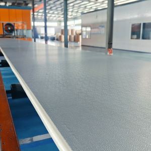 Phòng lạnh chống cháy <span class=keywords><strong>Polyurethane</strong></span> <span class=keywords><strong>PU</strong></span> bánh sandwich Hội Đồng Quản trị bọt với màu thép tấm cho bên ngoài và hội thảo sử dụng - Product Image 2