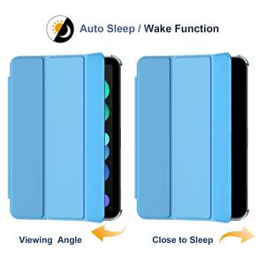 Étuis intelligents pour <span class=keywords><strong>iPad</strong></span> <span class=keywords><strong>Mini</strong></span> <span class=keywords><strong>6</strong></span> 7ème génération (A17Pro) – <span class=keywords><strong>Coque</strong></span> rigide fine avec support, fonction veille/réveil automatique, compatible 4ème et 5ème génération, emballage inclus - Product Image 6