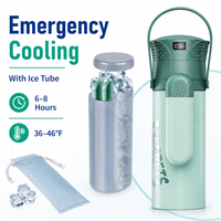 Étui rigide isotherme pour insuline, refroidisseur portable pour médicaments diabétiques, 2-8 ° Réfrigérateur à insuline C, capacité de stockage de 10 stylos, grande capacité