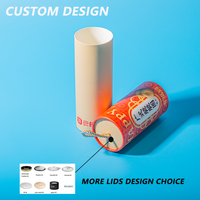 Emballage personnalisé en carton écologique de qualité alimentaire pour biscuits, bonbons, noix, café, thé, avec poignée en ruban, tubes en papier
