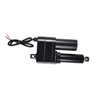 Aktuator Linear Tahan Air IP65/66 24V Potensiometer Opsional untuk Penggunaan Instrumen Kosmetik Kapal IE4