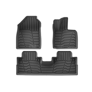 Convient pour Chery Jetour X70 PLUS (modèles 2021-2025). Tapis <span class=keywords><strong>de</strong></span> sol <span class=keywords><strong>de</strong></span> voiture et tapis <span class=keywords><strong>de</strong></span> coffre en <span class=keywords><strong>TPE</strong></span> spécifiques au véhicule. - Product Image 3