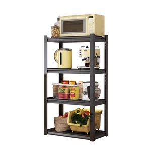 Kệ kim loại 4 tầng có thể điều chỉnh để lưu trữ thực phẩm đơn vị Kệ 4 kệ chất lượng cao cho nhà kho và nhà bếp - Product Image 1