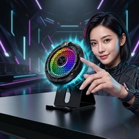 Refroidisseur de téléphone à température contrôlée par IA F47, radiateur magnétique pour téléphone portable avec lumière RGB pour le gaming et le streaming en direct