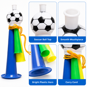 Artículos <span class=keywords><strong>de</strong></span> Animación para la Copa Mundial <span class=keywords><strong>de</strong></span> Fútbol 2026, Corneta para Fanáticos, Vuvuzela <span class=keywords><strong>de</strong></span> Tres Tonos, Instrumento <span class=keywords><strong>de</strong></span> Animación Deportiva para Estadios - Product Image 4