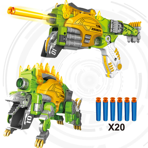 Pistolet à balle molle en alliage multifonctionnel avec 20 balles. - Product Image 1