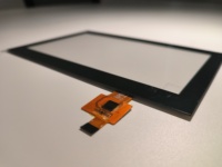 Écran tactile capacitif large de 7 pouces avec AR AF pour équipement industriel