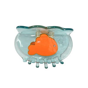 2026 Neue Goldfisch- und Koi-Design Cartoon-Tierfisch-Haarspange, niedliche Mini-Haifischklammer, Nischen-Haaraccessoires für Damen - Product Image 5