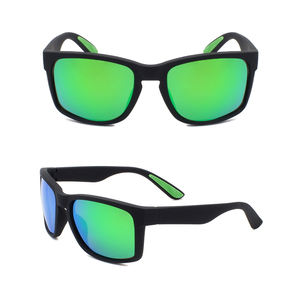 2024卸売高品質サングラスTRスクエアラバーフレームカスタムメンズ屋外挿入ロゴサングラス偏光 - Product Image 2