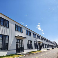 Nave Agrícola de Paredes Delgadas y Ligera, Directo de Fábrica, Estructura de Acero para Almacén o Taller, Ideal para Almacenamiento Agrícola