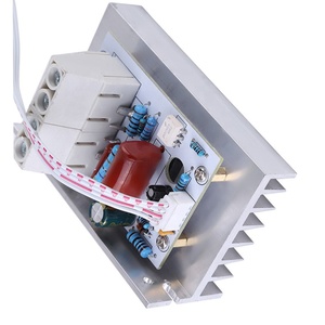 Régulateur de tension électronique SCR à commande numérique <span class=keywords><strong>AC</strong></span> 220V <span class=keywords><strong>10000W</strong></span> 80A 10-220V, variateur de vitesse, thermostat + compteurs numériques - Product Image 3
