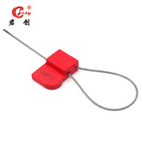 Sello de Seguridad para Cables JCCS206, Sello de Seguridad para Contenedores de Fabricantes con Aleación de Aluminio, Sello de Cable Desechable