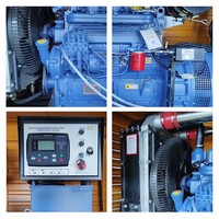 Groupe électrogène diesel mobile sur remorque 10kW 20kW 30kW 40kW 50kW, étanche, unité d'alimentation KD-50GF 400/230V ATS, fabricant