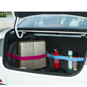 Sangle d'organisateur de rangement de <span class=keywords><strong>coffre</strong></span> de <span class=keywords><strong>voiture</strong></span>, bande d'autocollant élastique fixe, accessoires intérieurs, courroies de tension, sangle d'organisation, 1 pièce - Product Image 3