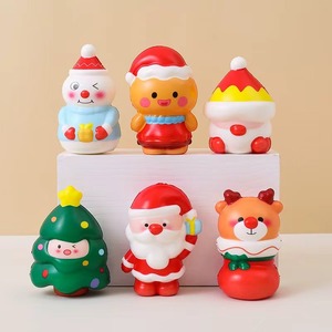 Nuevo Juguete Blandito de Espuma PU/EVA de Navidad, Santa Claus, Muñeco de Nieve, Antiestrés, de Rebote Lento, de Dibujos Animados, Unisex - Product Image 2