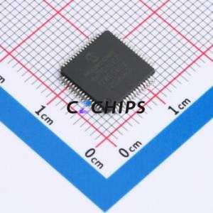 TQFP-64วงจรรวม dsPIC33EP128GS806-E/PT (10x10) ใหม่ล่าสุดชิป IC ประมวลผลสัญญาณดิจิตอล (DSP/DSC) - Product Image 1