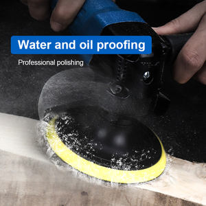 Plaque de ponçage flexible AOZHONG avec fixation auto-agrippante, connecteur ultra-fin pour meuleuse d'angle, arbre 5/8\" 11 M10 M14 - Product Image 2