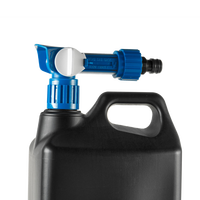 Pulvérisateur d'extrémité de tuyau d'arrosage portable en ABS de haute qualité 28/410 mm Pulvérisateur de mousse de nettoyage d'irrigation agricole