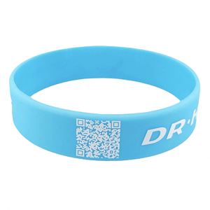 Bracelet personnalisé avec code QR pour événements et fêtes, bracelet en silicone imperméable personnalisé et abordable - Product Image 5