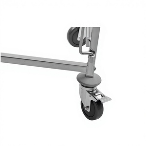 <span class=keywords><strong>Chariot</strong></span> de service carré en acier inoxydable Heavybao pour équipement de restauration moderne avec <span class=keywords><strong>table</strong></span> de travail - Product Image 4