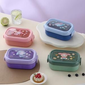 两室可重复使用的膳食准备容器-不含BPA的大容量储物盒，用于部分控制和食物储存 - Product Image 2