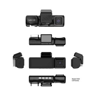 Enregistreur de conduite automobile FL83 2025, rétroviseur caché transfrontalier, WIFI sans fil, 4K, 3 caméras, 12V - Product Image 1