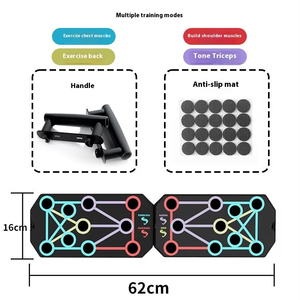 Bán buôn giá rẻ xách tay đa chức năng PP <span class=keywords><strong>Push</strong></span>-<span class=keywords><strong>Up</strong></span> board có thể gập lại nghiêng thiết kế cho nhà phòng tập thể dục Workout - Product Image 5