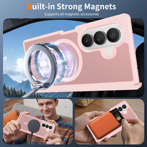 Étui de luxe pliable magnétique pour téléphone <span class=keywords><strong>portable</strong></span> Samsung Z Fold 7 8 Ultra, protection de charnière personnalisée pour femmes et jeunes filles - Product Image 3