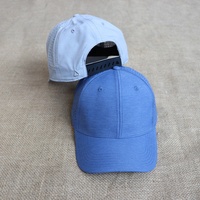 Casquettes de baseball unisexes légères et à séchage rapide pour le sport et la course en extérieur, avec logo personnalisé, 6 panneaux vierges découpés au laser, directement de l'usine