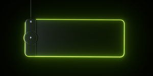 Nueva almohadilla de carga inalámbrica rápida al por mayor para videojuegos, sublimación Led, impresión personalizada, luces de juego, alfombrilla de ratón RGB - Product Image 6