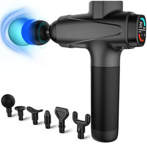 Pistola de masaje con mango para atletas, terapia de alivio del dolor y relajación, terapia de percusión, masajeador de pistola quiropráctico - Product Image 1