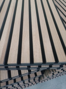 Décoration de salon intérieur mur 3d akoestische panelen <span class=keywords><strong>woodupp</strong></span> akupanel mur en bois akustik platten panneaux acoustiques - Product Image 6